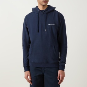 Border Logo Drawstring Hoodie