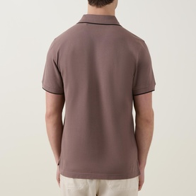 Tipped Logo Polo Shirt