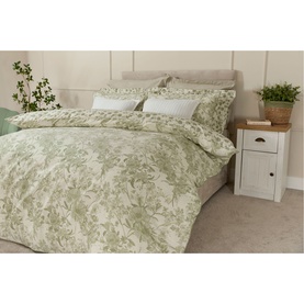 Ada Floral Duvet Set Sage