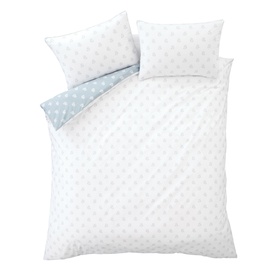 Esme Floral Duvet Set White/Blue