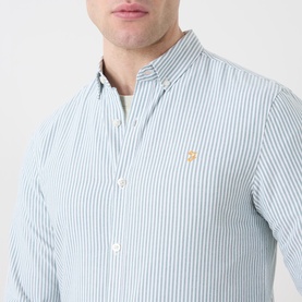 Brewer Logo Striped Shirt