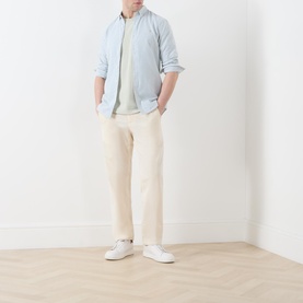 Brewer Logo Striped Shirt