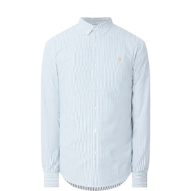 Brewer Logo Striped Shirt