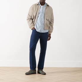 Steen Logo Striped Shirt