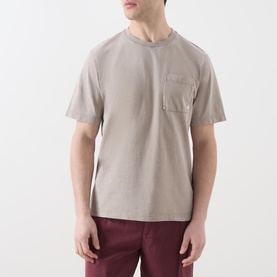 Stacy Logo Garment-Dyed T-Shirt