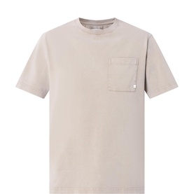 Stacy Logo Garment-Dyed T-Shirt