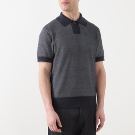 Birch Knitted Polo Shirt