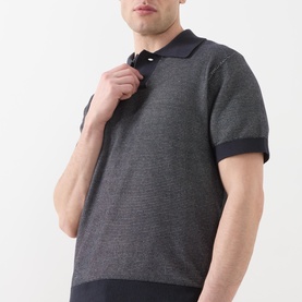 Birch Knitted Polo Shirt