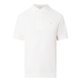 Thornley Logo Knit Polo Shirt