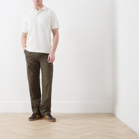 Thornley Logo Knit Polo Shirt