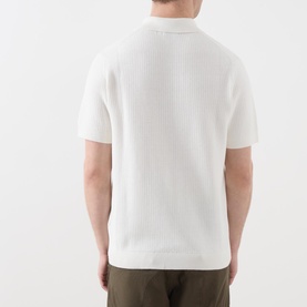 Thornley Logo Knit Polo Shirt