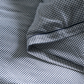 Gingham Oxford Duvet Set Blue