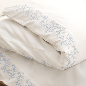 Mistletoe Duvet Set Duck Egg