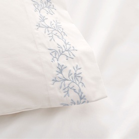 Mistletoe Duvet Set Duck Egg