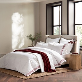 Mistletoe Duvet Set Red