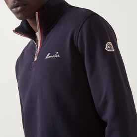 Logo Half-Zip Sweatshirt