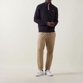 Logo Half-Zip Sweatshirt