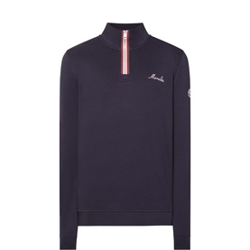 Logo Half-Zip Sweatshirt