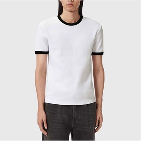 Austin Contrast Trim Logo T-Shirt