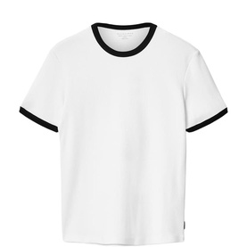 Austin Contrast Trim Logo T-Shirt