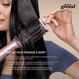 Glossi Hot Tool + Air Glosser - Peony Pink