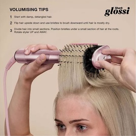 Glossi Hot Tool + Air Glosser - Peony Pink