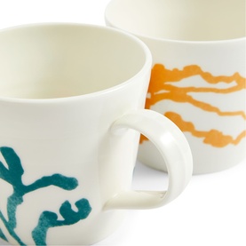 1815 Bright Mixed Pattern Mug 400ml, Set of Four