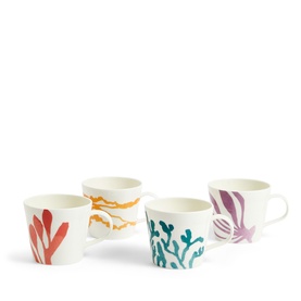 1815 Bright Mixed Pattern Mug 400ml, Set of Four