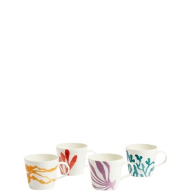 1815 Bright Mixed Pattern Mug 400ml, Set of Four