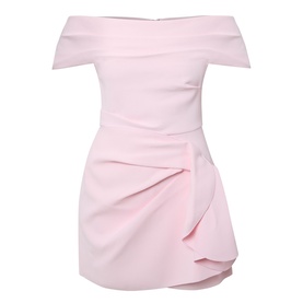 Mersham Draped Mini Dress
