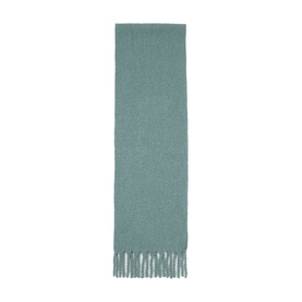 Fringed Knit Scarf
