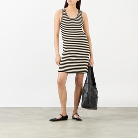 Arie Striped Knitted Dress