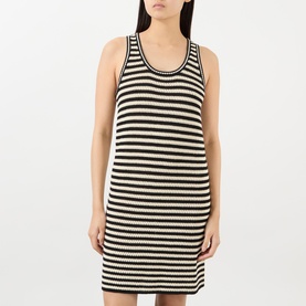 Arie Striped Knitted Dress
