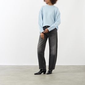 Fritz Mid-Rise Baggy Leg  Jeans