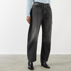 Fritz Mid-Rise Baggy Leg  Jeans