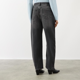 Fritz Mid-Rise Baggy Leg  Jeans