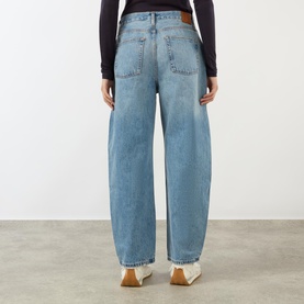 Fritz Mid-Rise Wide Leg Jeans