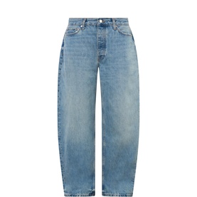 Fritz Mid-Rise Wide Leg Jeans