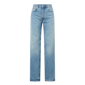 Hugh Mid-Rise Straight Leg Jeans