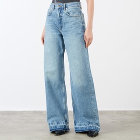 Lewis High-Rise Wide Leg Jeans