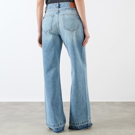 Lewis High-Rise Wide Leg Jeans