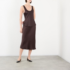 Bar Silk Skirt