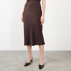 Bar Silk Skirt