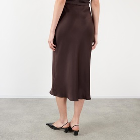 Bar Silk Skirt