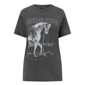 Lili Horse Logo Washed T-Shirt