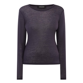 Sylvie Superfine Sheer Top