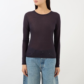Sylvie Superfine Sheer Top