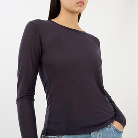 Sylvie Superfine Sheer Top