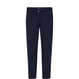 Summer Cropped Slim Leg Jeans