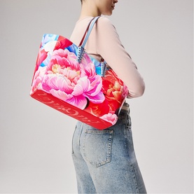 Cabata Soft Small Floral Tote Bag